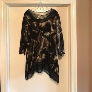 Vintage Suzie multicolored tunic